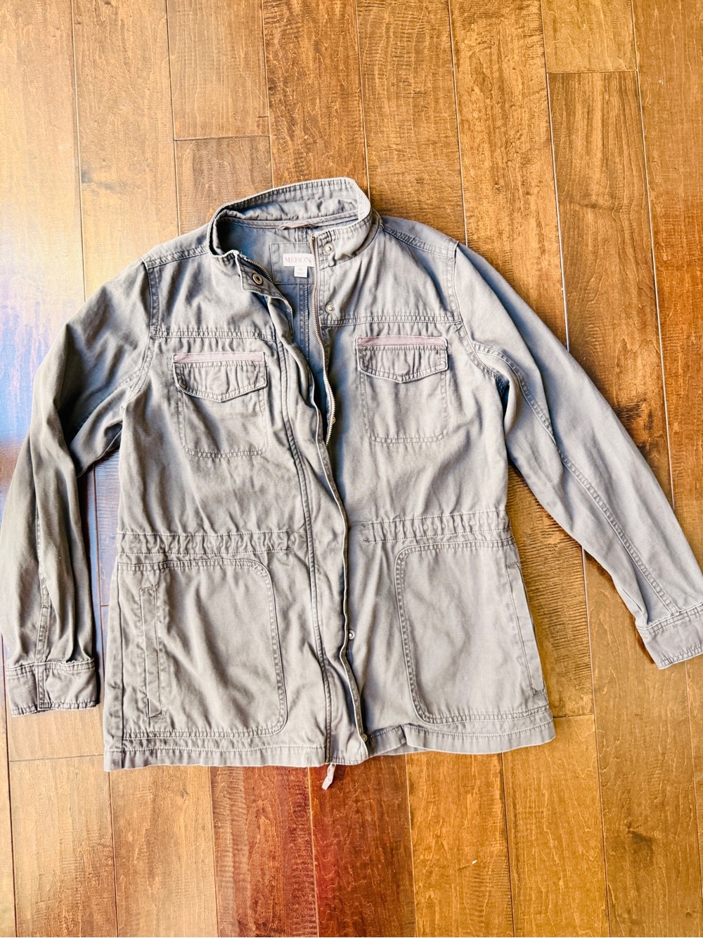 Vintage Marona Utility Jacket in Grey